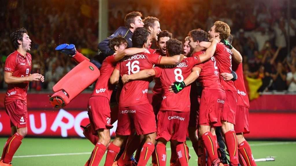 The Red Lions winners of the second edition of the Hockey Pro League