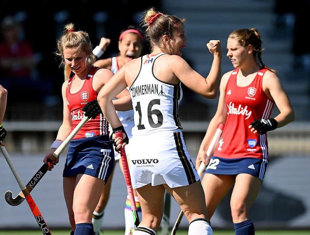 Germany make England pay for ill-discipline 3 WSP210607 5311 - Germany make England pay for ill-discipline - Germany had a third award towards the end of the first quarter but Lena Micheel’s shot went past the right post.