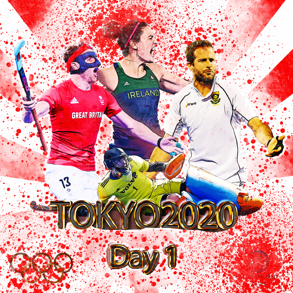 Day 1 at the Tokyo 2020 Olympic Games 1 Day 1c - Day 1 at the Tokyo 2020 Olympic Games - For a moment, host country Japan was immediately on its way to the first surprise of the tournament in the opening game of the Olympic hockey tournament. In the second quarter, Siegfried Aikman's team fought back from a 0-2 deficit to a 3-2 lead against top country Australia, thanks in part to two goals from HGC player Kenta Tanaka. A stunt hung in the air, but after the break the Japanese had to capitulate when things started to go wrong for the Australians and they managed to score three times (3-5).