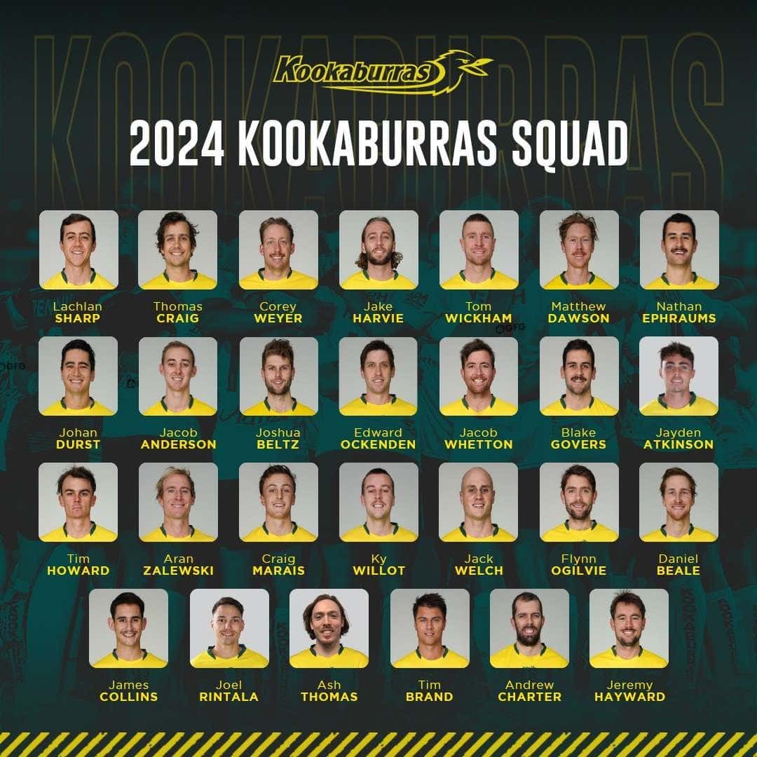 Australia Batch Names Strong 2024 Kookaburras Squad Ahead Of Olympic